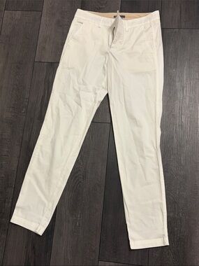 Vince Slim Chino Pants in Off-White